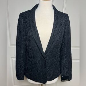 NWT Banana Republic Black Lace Blazer Size 4